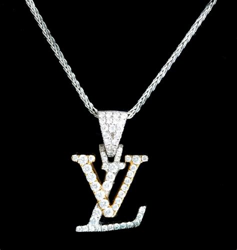 lv necklace for men|louis vuitton pendant men's.